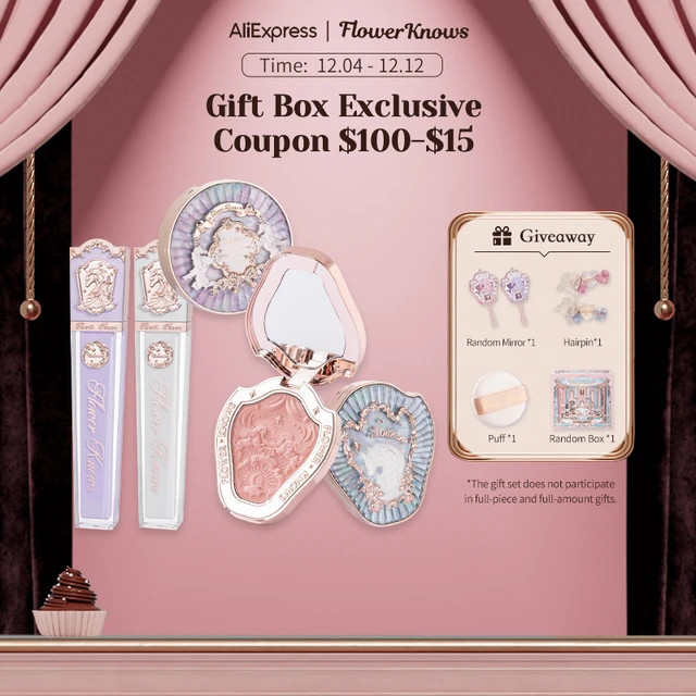 Flower Knows Unicorn Series Gift Set Make Up Set Lipstick Blush Makeup Powder Gift Set - Makeup S... | AliExpress (US)