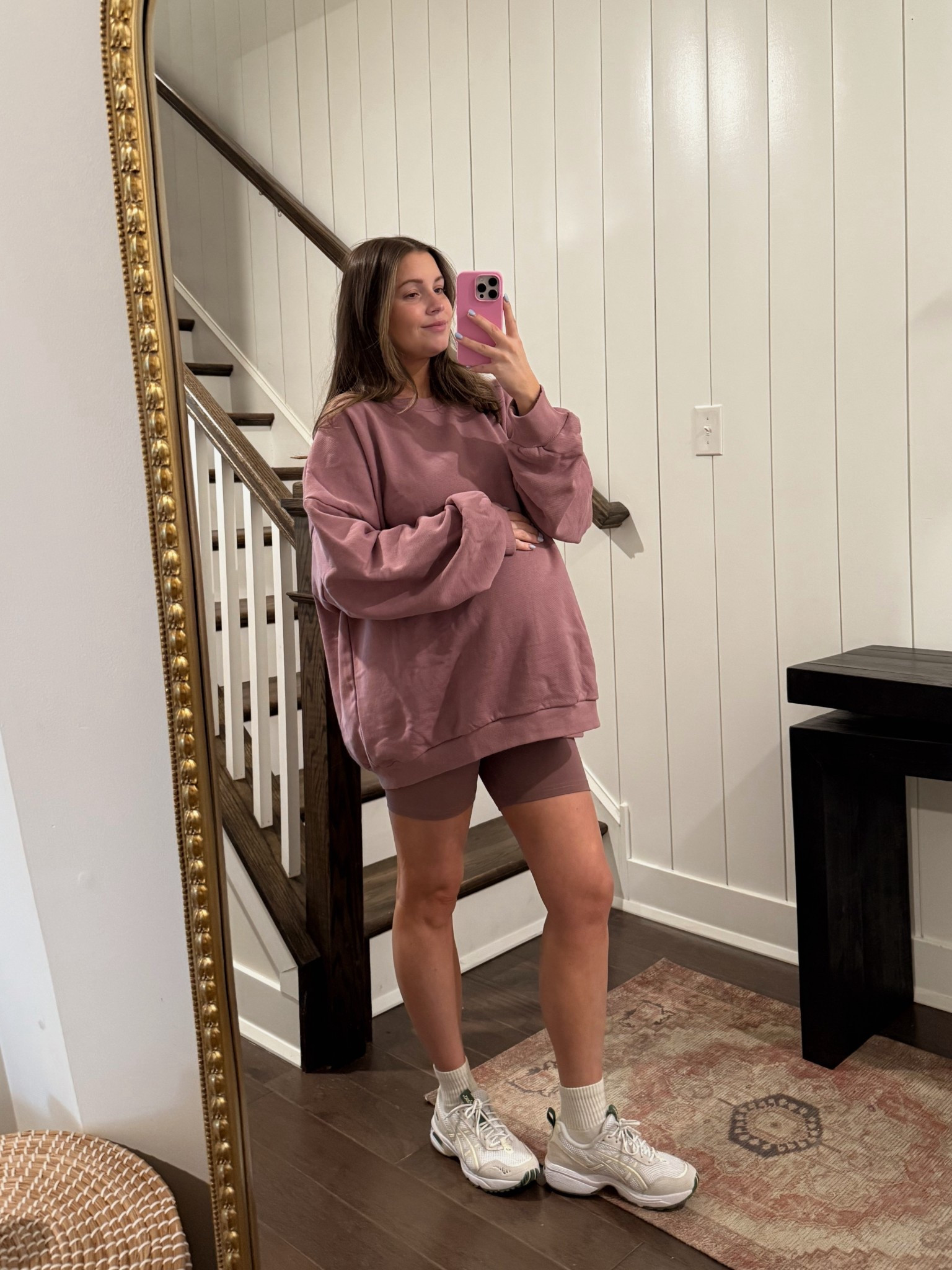  Code “ANNIEP15” for $ off this set! I got the large! Prob could have done the medium but I’m loving how oversized it is with my bump!