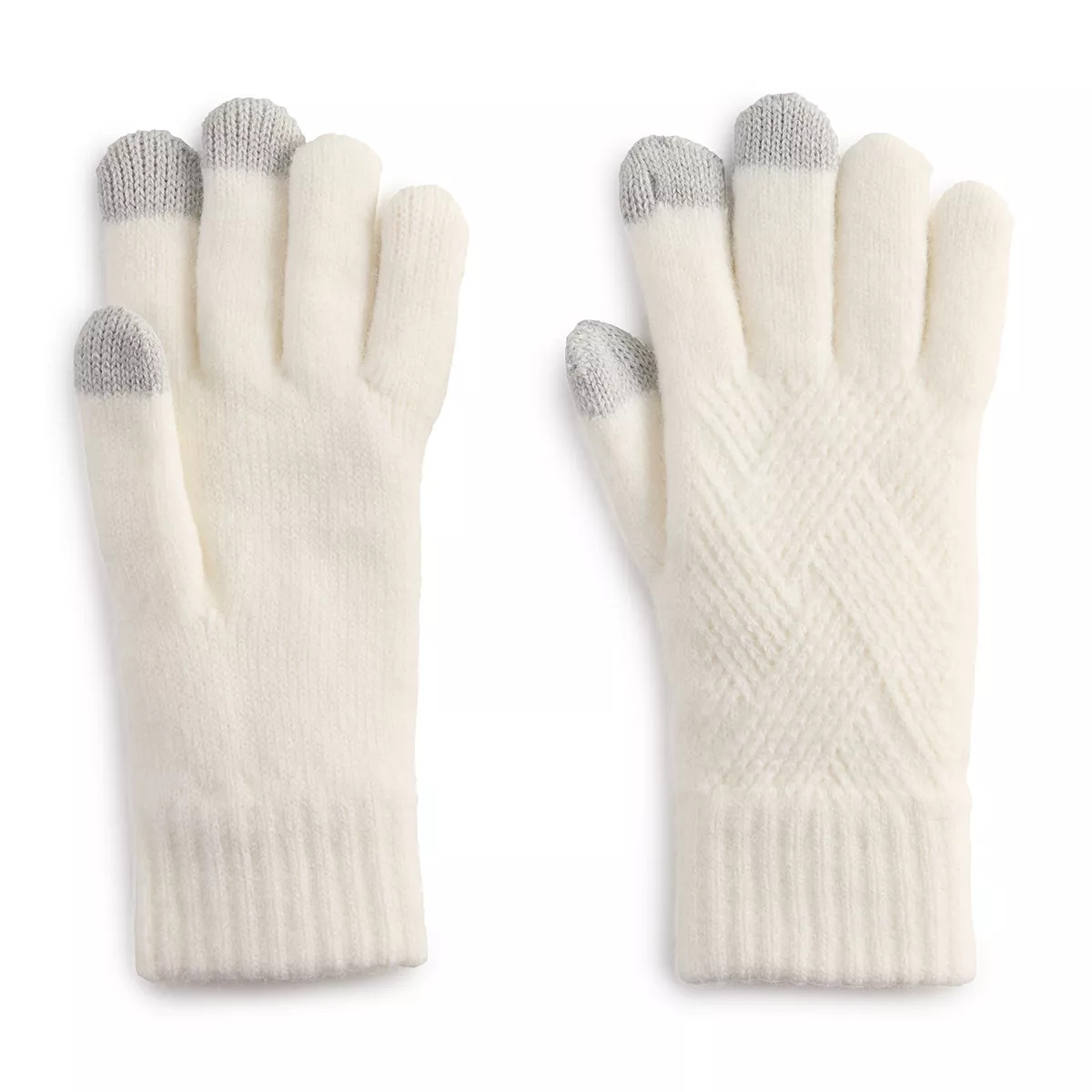 Women's Sonoma Goods For Life® Lined Brush Gloves | Kohl's