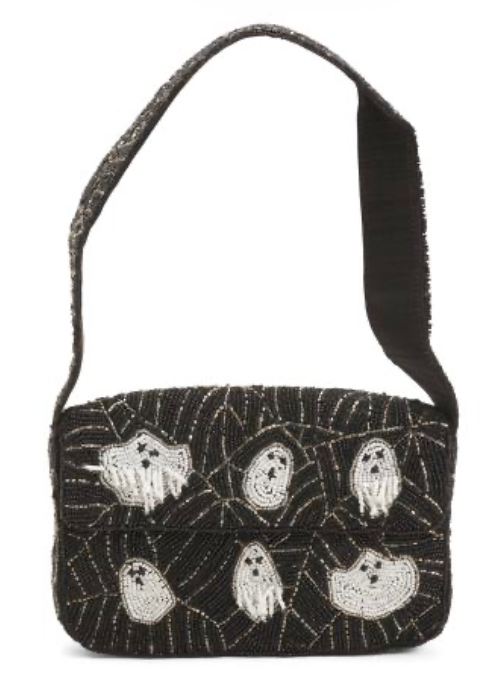 I remember the bat beaded bag went viral last year and sold out fast! Now we have a ghost one! Are you a fan of the beaded bags? Cute for a halloween night out.

#LTKSeasonal #LTKgrwm #LTKootd