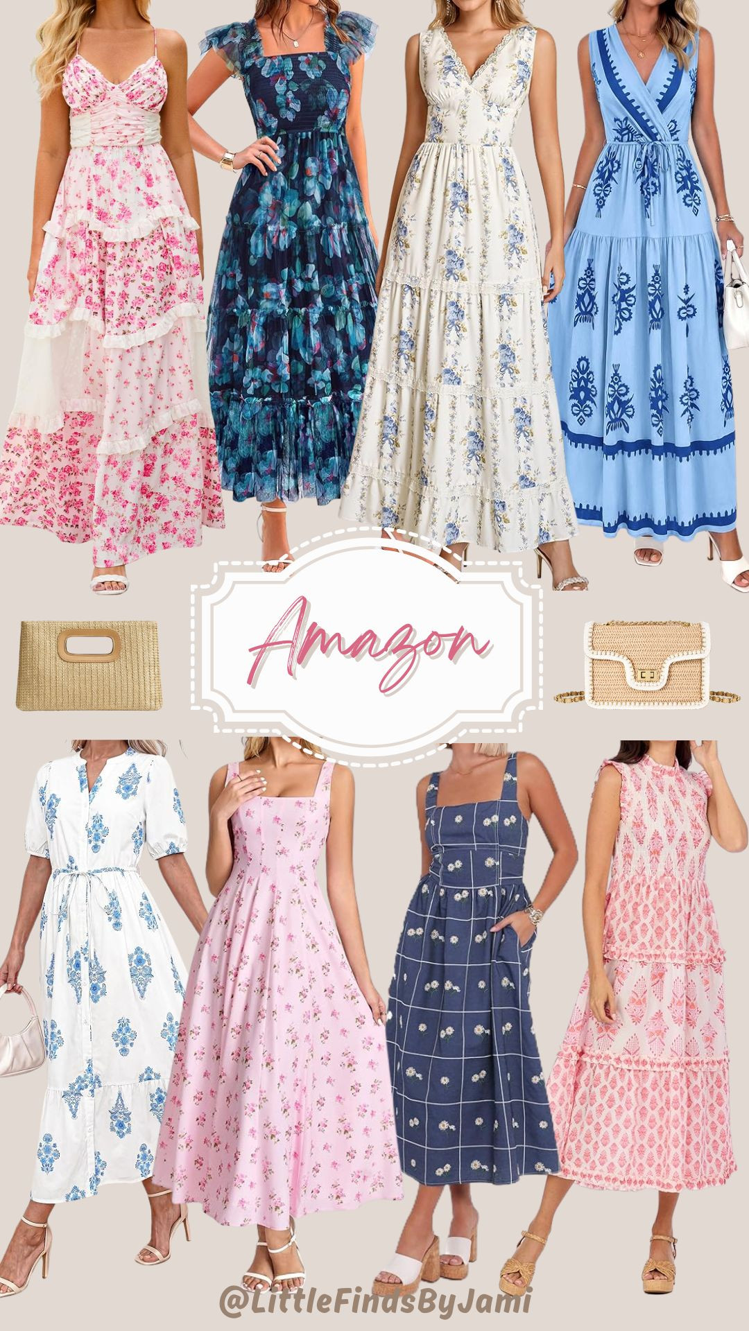 Amazon spring summer dresses. Family pictures. Photos. Engagements. Women's fashion. Easter outfit. Mother's Day find. Wedding guest look. Pink blue floral.  

 

#LTKSpringSale #LTKootd #LTKWedding