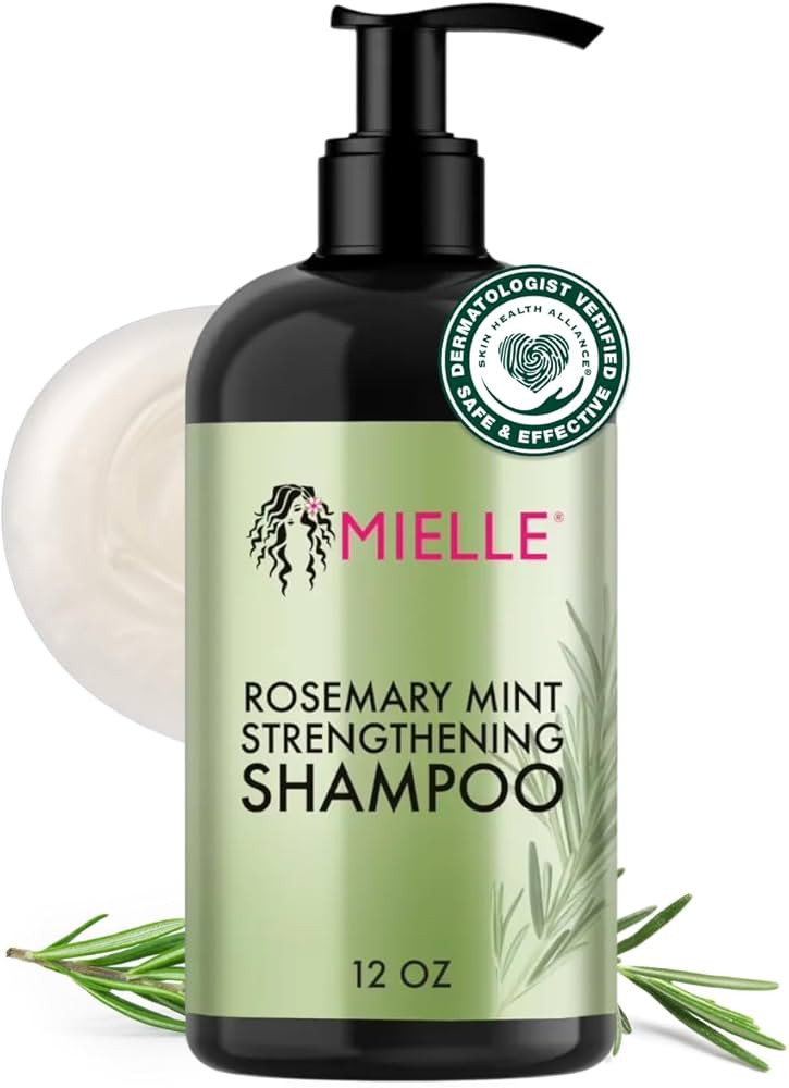 Mielle Organics Rosemary Mint Hair Strengthening Biotin Shampoo - Moisturizing Hair Shampoo for W... | Amazon (US)