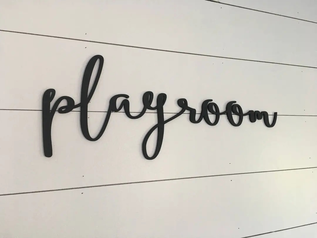 Playroom, Wooden Wall Art, Home Decor, Wall Decor, Gift, Gift Ideas, Signs, Playroom Ideas, Playr... | Etsy (US)