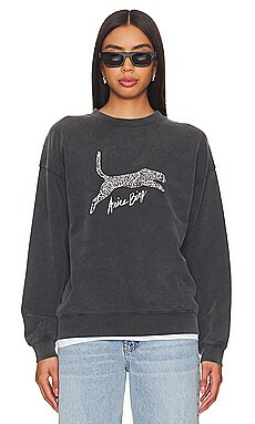 Spencer Sweatshirt Spotted Leopard
                    
                    ANINE BING | Revolve Clothing (Global)