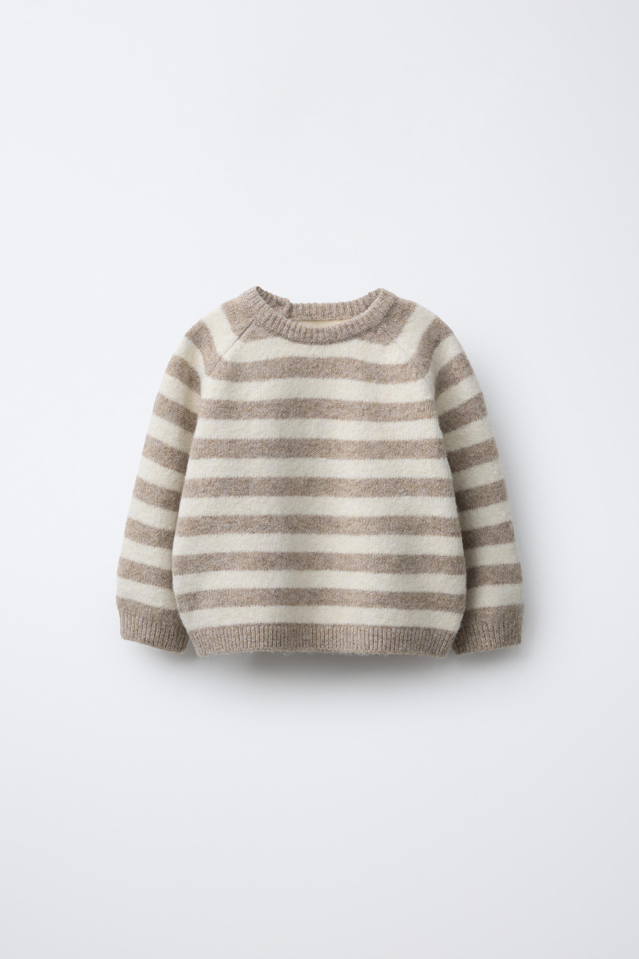 STRIPED KNIT JUMPER | Zara US
