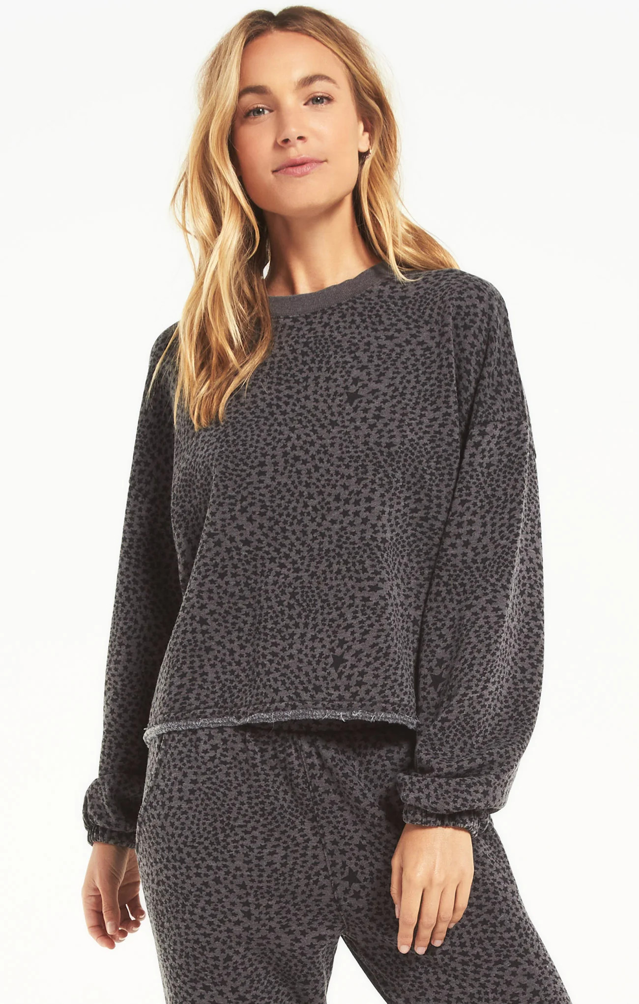 Cruise Stardust Sweatshirt in Charcoal by Z Supply | Z Supply