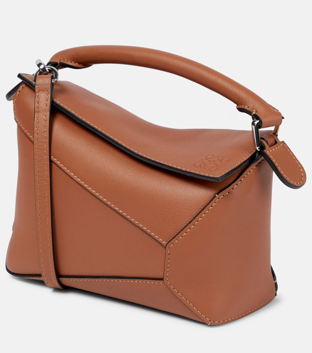 Puzzle Mini leather shoulder bag | Mytheresa (INTL)