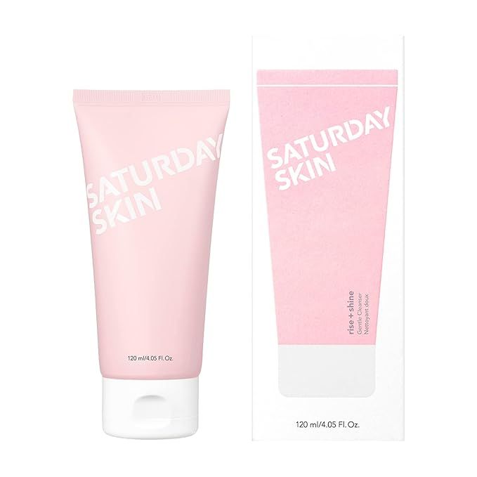 Saturday Skin Face Cleanser Hydrating Foam Cleanser Natural ingredients Anti-aging | Makeup Remov... | Amazon (US)