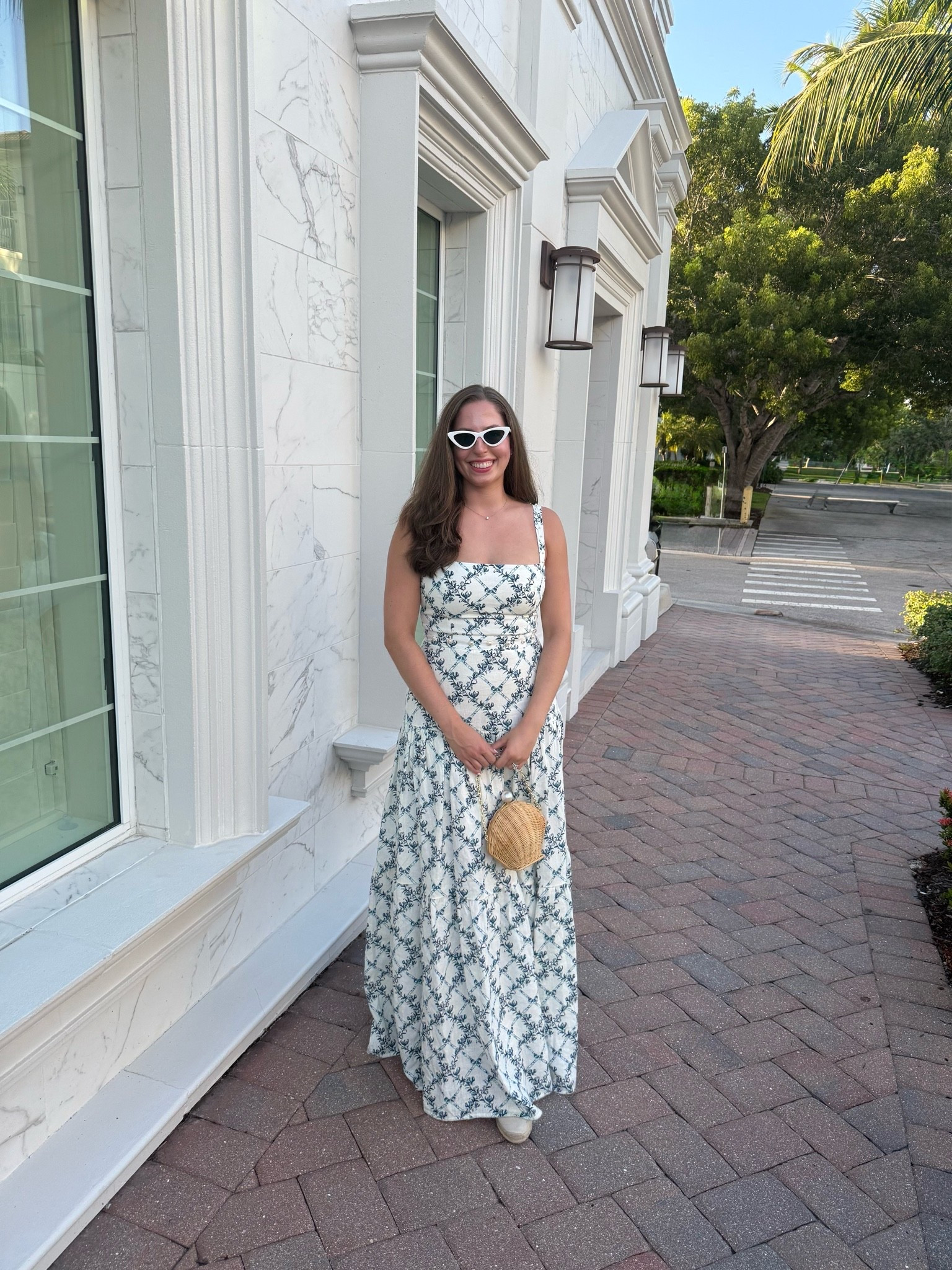 Post cards from paradise 🏝️ 🌅 

Beach vacation, tropical vacation, Florida, Marco island, Naples Florida, maxi dress, summer dress, Agua benedita, maxi dress, espadrilles, blue and white dress

#LTKstorytime #LTKTravel #LTKTall