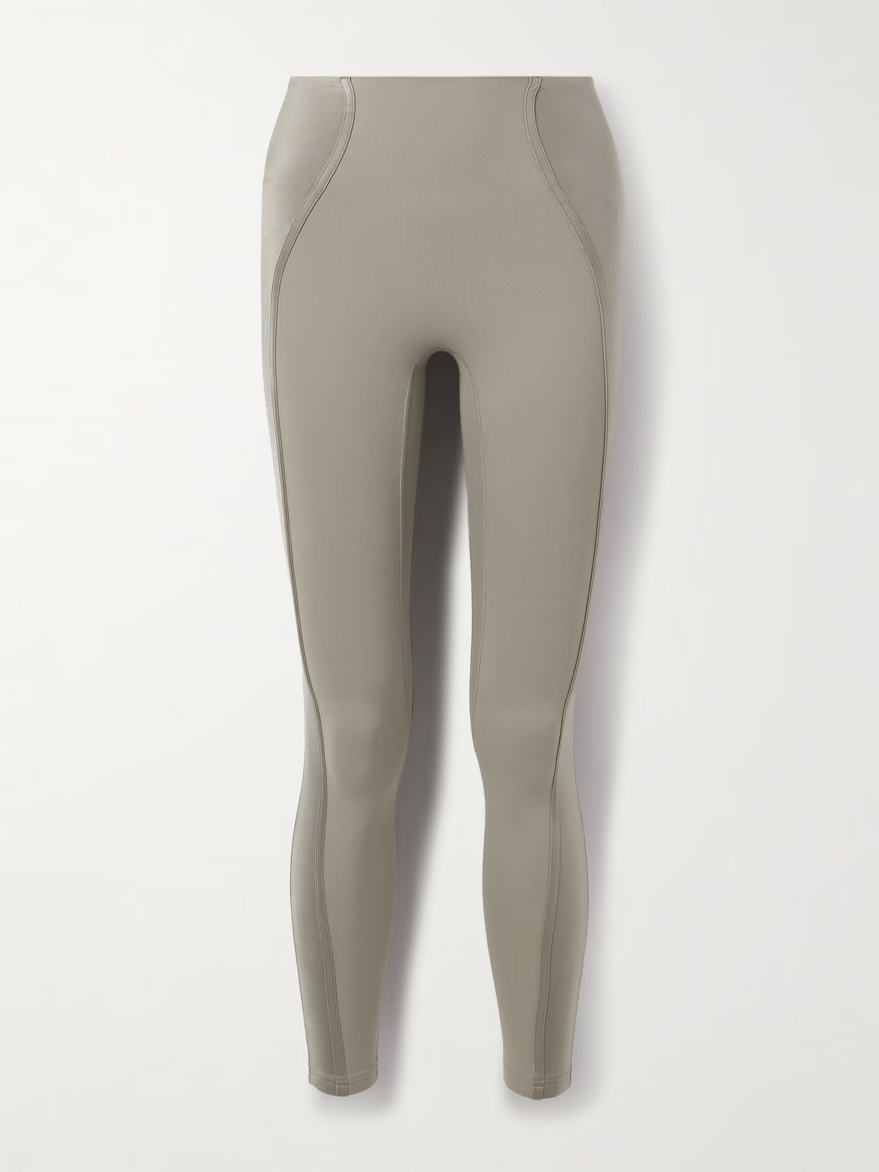 lululemon - Align Paneled Stretch-satin Jersey And Nulu High-rise Leggings - 25 | NET-A-PORTER (US)