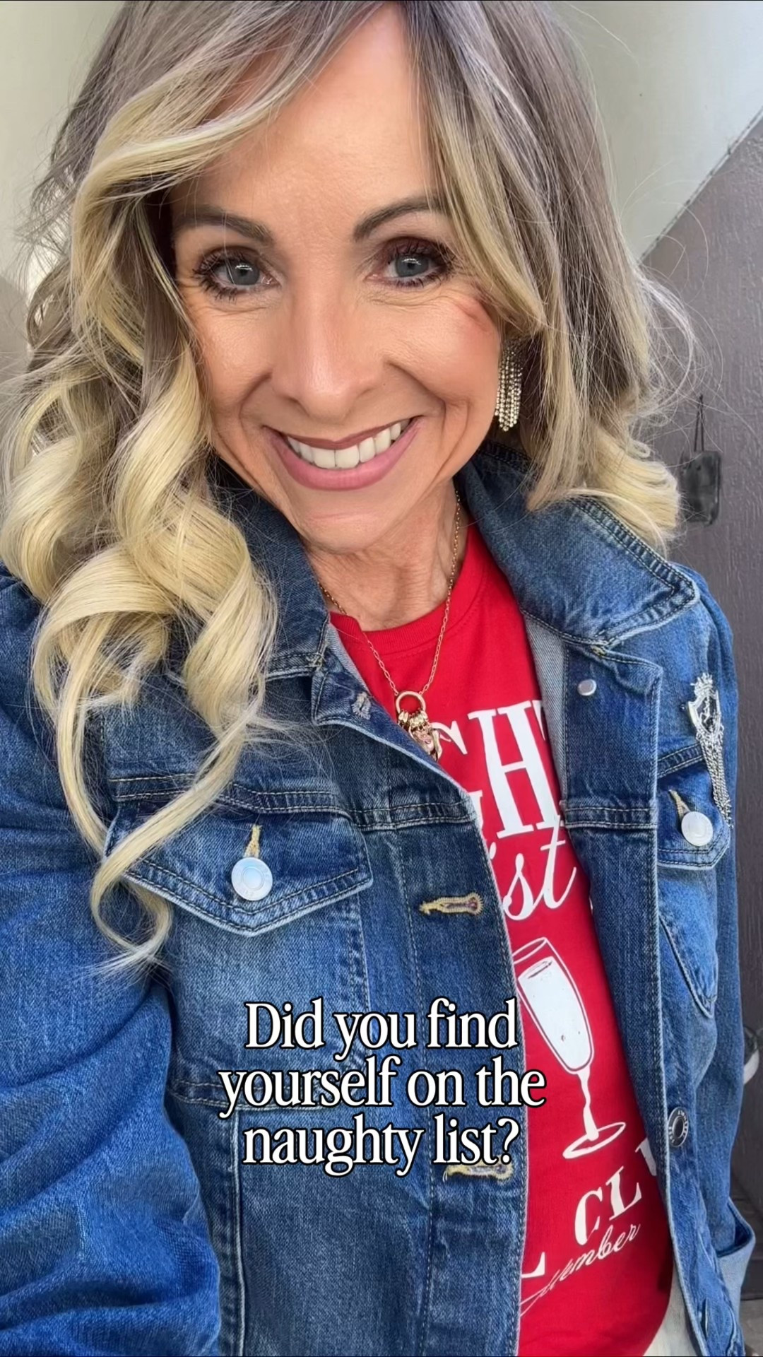 Love this fun and festive look. Graphic tee was found in store at Walmart. 

#LTKFindsUnder50 #LTKHoliday #LTKSaleAlert