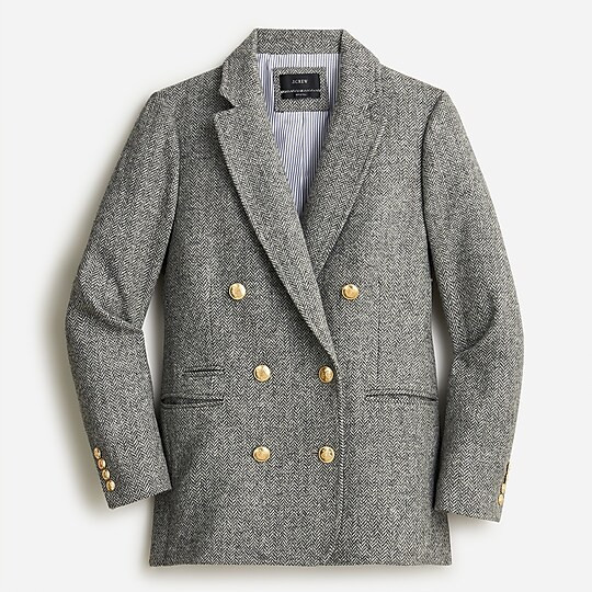 Bristol blazer in graphite herringbone wool | J. Crew US