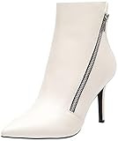 Nine West Women's Fast Ankle Boot, Ivory, 7.5 | Amazon (US)