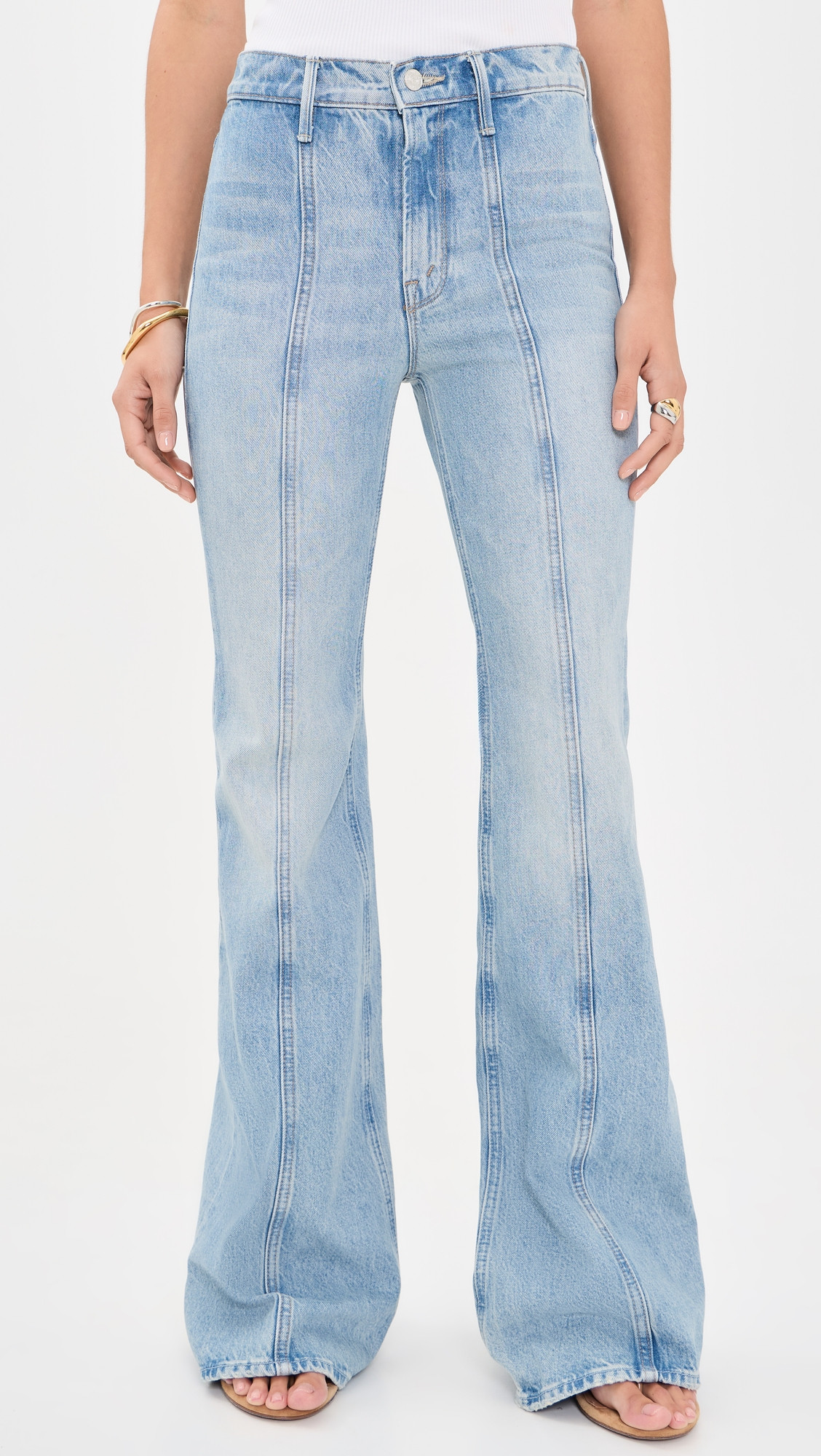 MOTHER The Seamed Doozy Heel Jeans Out Of This World 23 | Shopbop