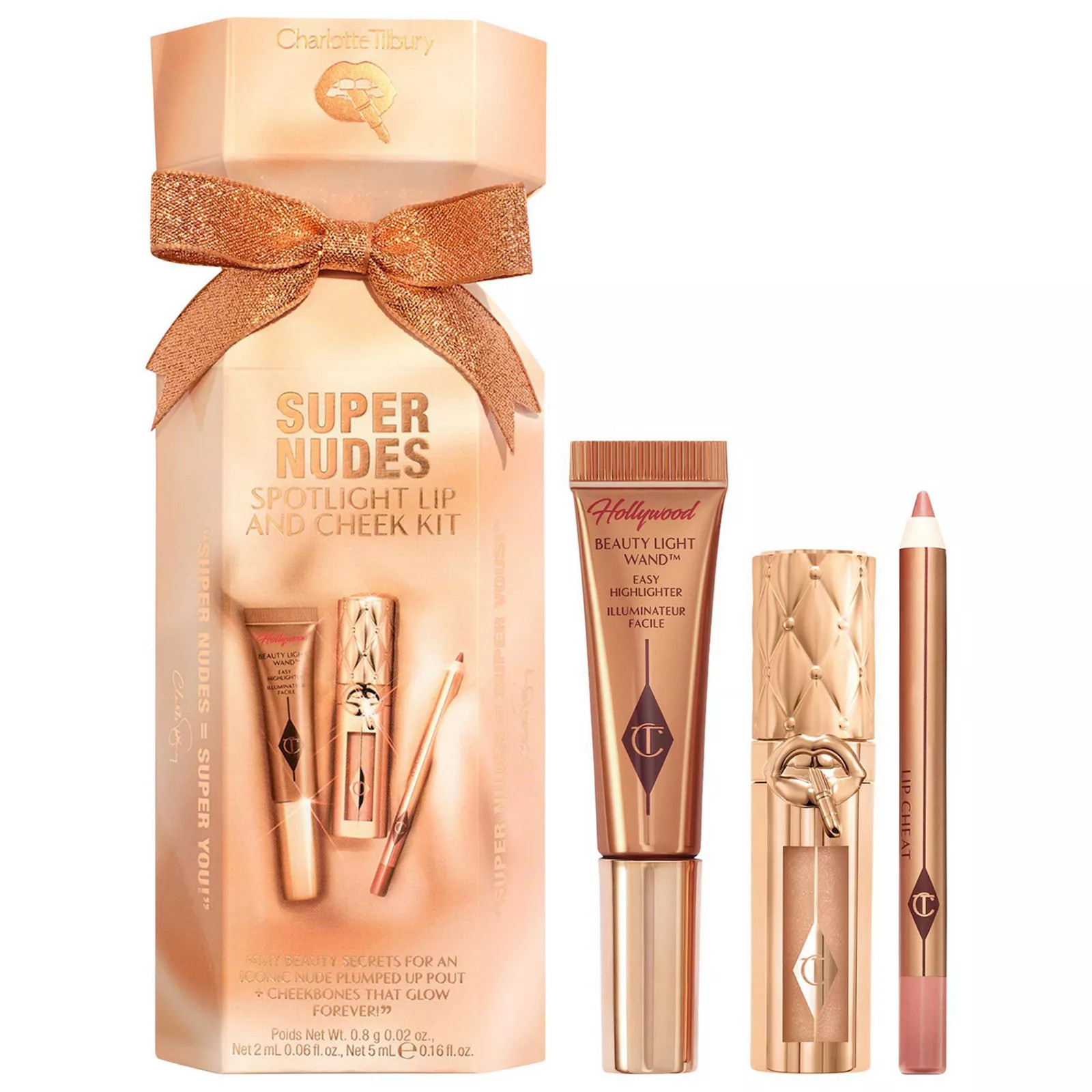 Charlotte Tilbury Lip and Cheek Trio Makeup Gift Set, Size: 1.86 Oz, Supernudes | Kohl's