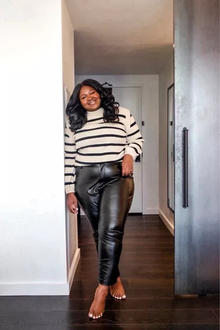 Not all leather pants hit the mark, but these Abercrombie ones absolutely do. Flattering fit, luxe vibes, and comfy enough to wear all day. Once you try them, you’ll be hooked. #LeatherPants #AbercrombieStyle #LTKFinds #EffortlessChic #EverydayFashion #LTKStyle #ComfyFashion #ModernWardrobe #StreetStyleVibes #WardrobeStaples 

 #LTKootd #LTKSeasonal #LTKSaleAlert