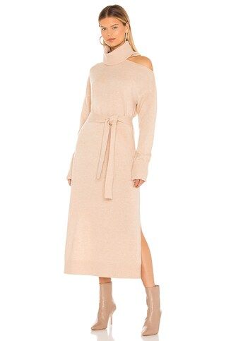 PAIGE Raundi Dress in Camel from Revolve.com | Revolve Clothing (Global)