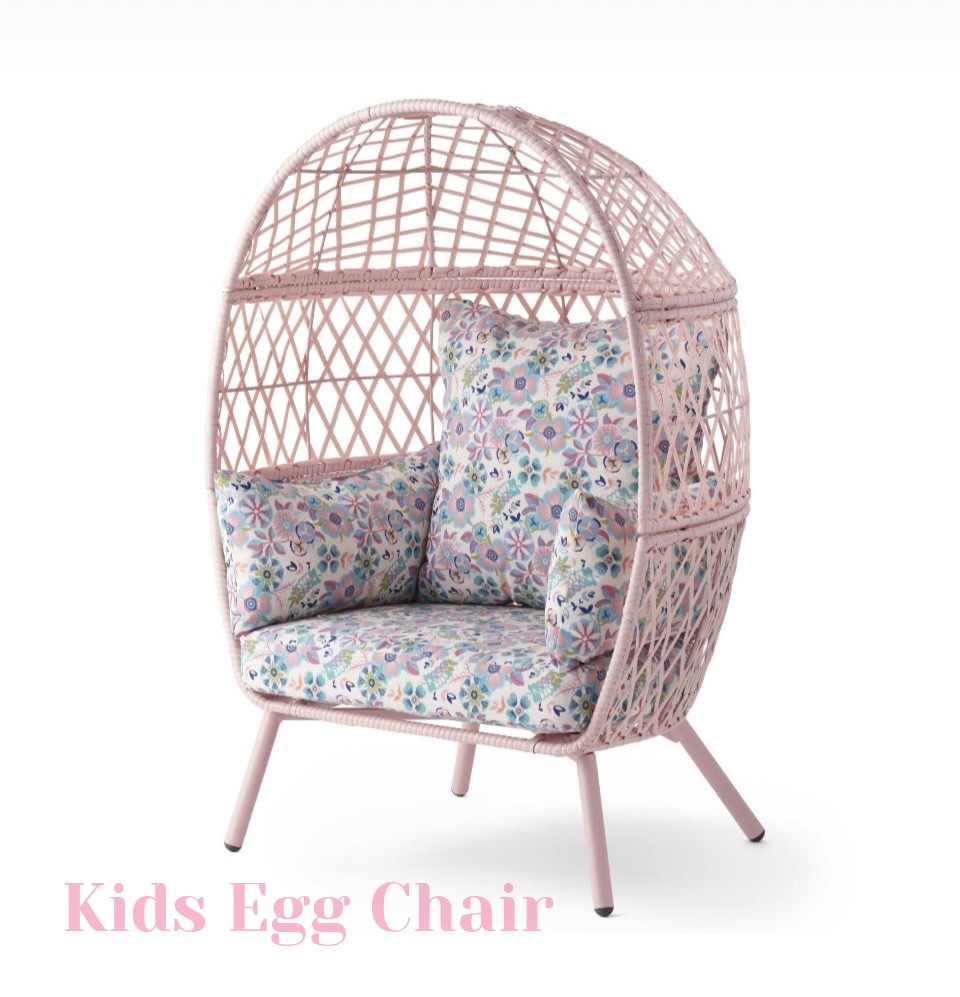 Outdoor Wicker Kid's Pink Egg Chair 
🤍
 
Would make the cutest Easter gifts for kids! I linked ones for boys too!

Easter, Easter decor, Spring, Kids Easter basket, Kids chair, Egg chair, Unique kids gift

#LTKKids #LTKSeasonal #LTKHome