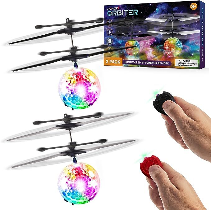 Force1 Orbiter Flying Orb Ball Hand Operated Drones for Kids - 2 Flying Ball Drone Toys with Remo... | Amazon (US)