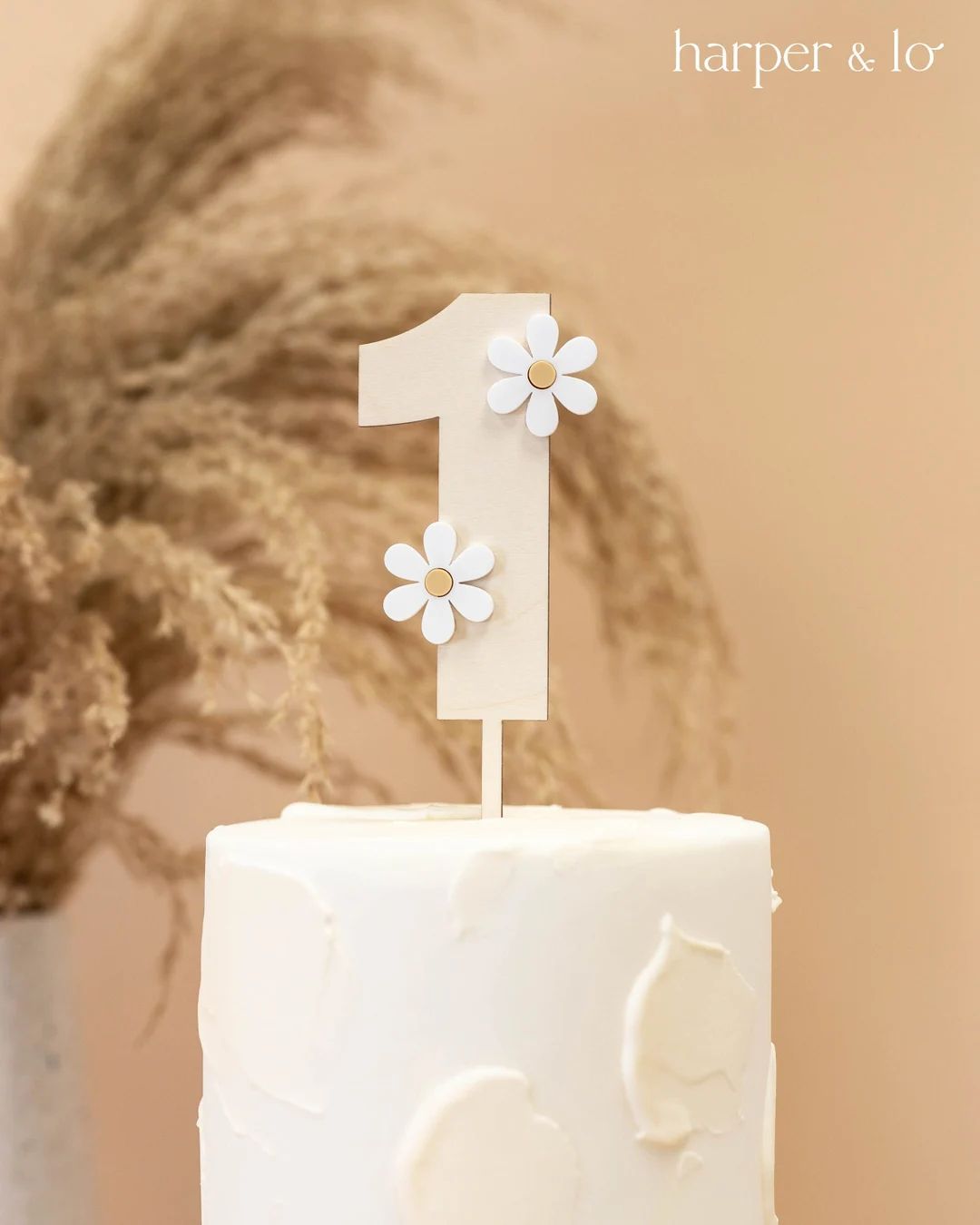Daisy Cake Topper Flower Daisy Birthday Party Decor Custom - Etsy | Etsy (US)