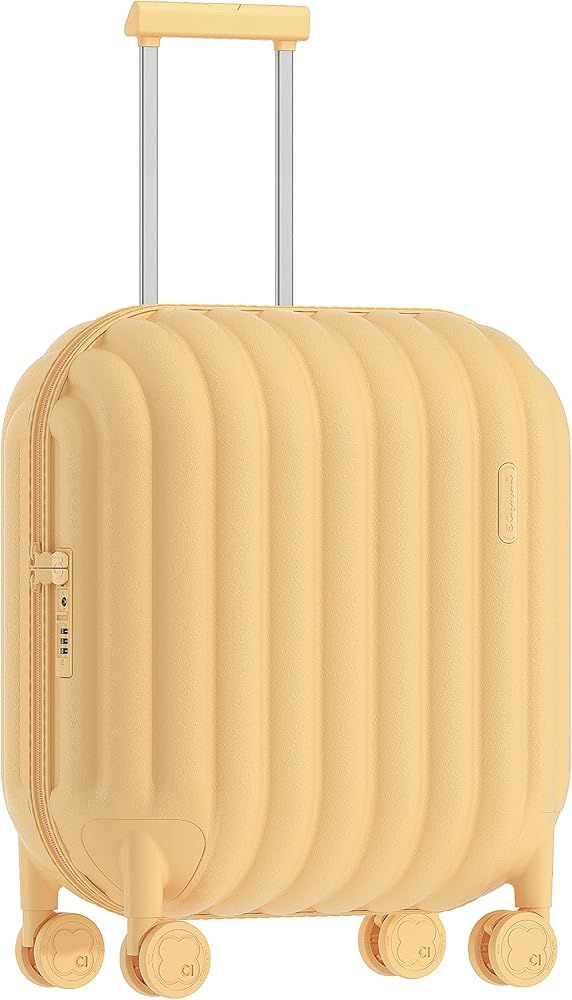 artrips Hardside Lightweight Carry-on Luggage - Bread Travel Suitcase with Spinner Wheels,TSA Loc... | Amazon (US)
