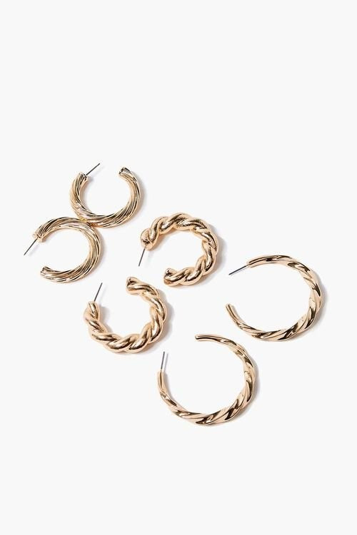 Twisted Hoop Earring Set | Forever 21 (US)