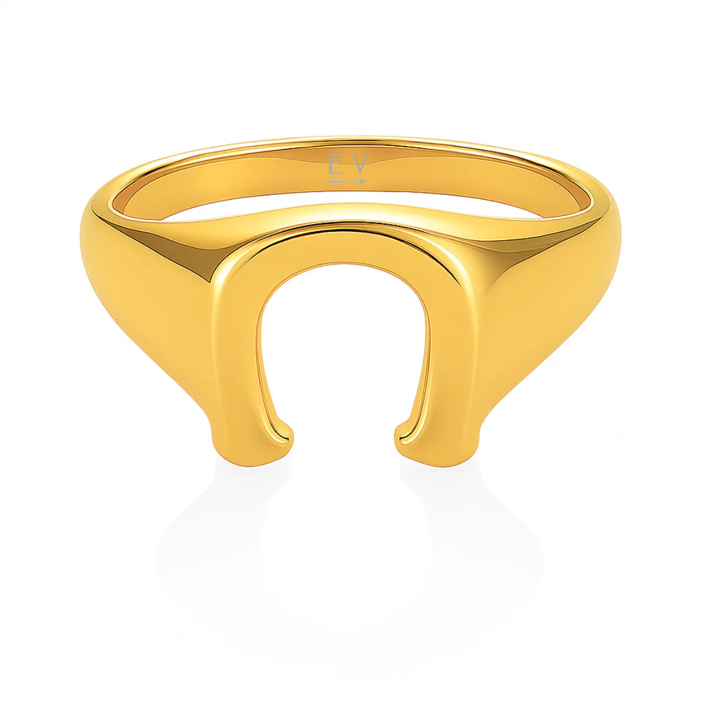 Chance Horseshoe Ring | Ellie Vail Jewelry