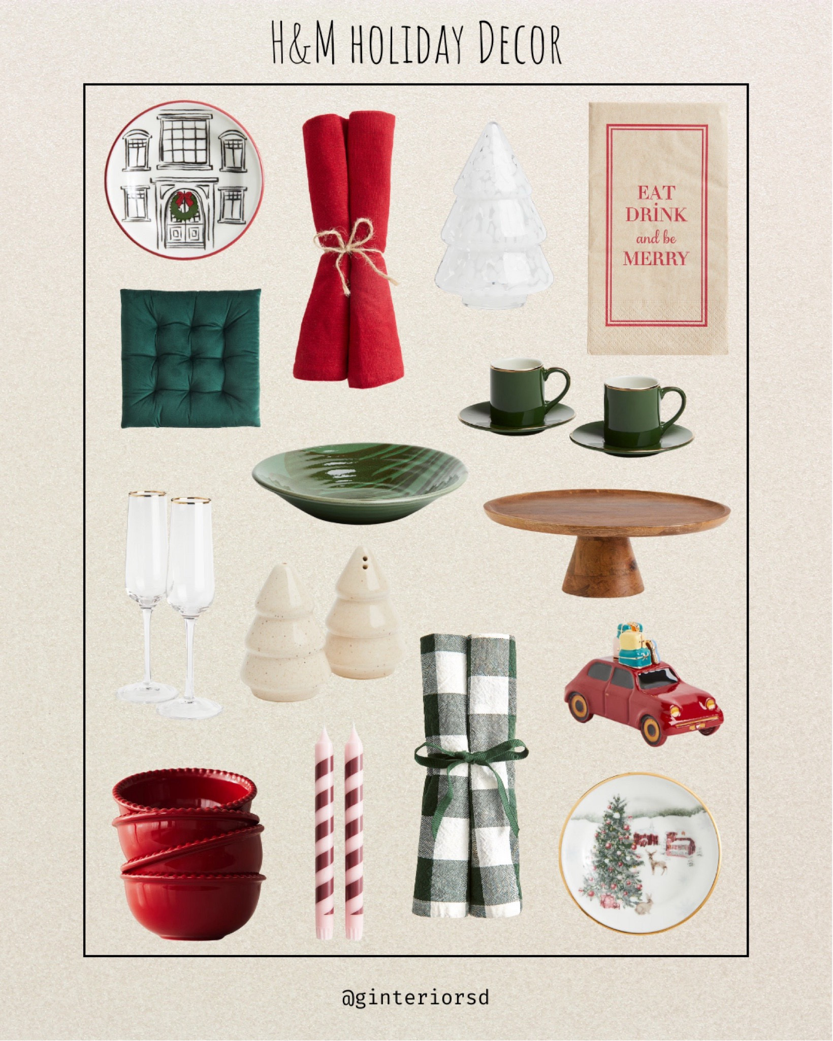 H&M Holiday Decor

#LTKHoliday #LTKSeasonal #LTKHome