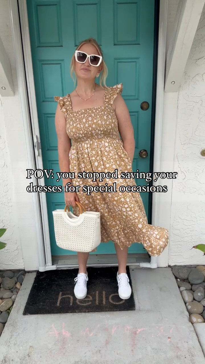 Summer’s short, wear the dress ☀️👗

Dress outfit, church outfit, white sneakers, dressy casual, summer look, summer dresses, Amazon dress

#LTKStyleTip #LTKFindsUnder50 #LTKMidsize