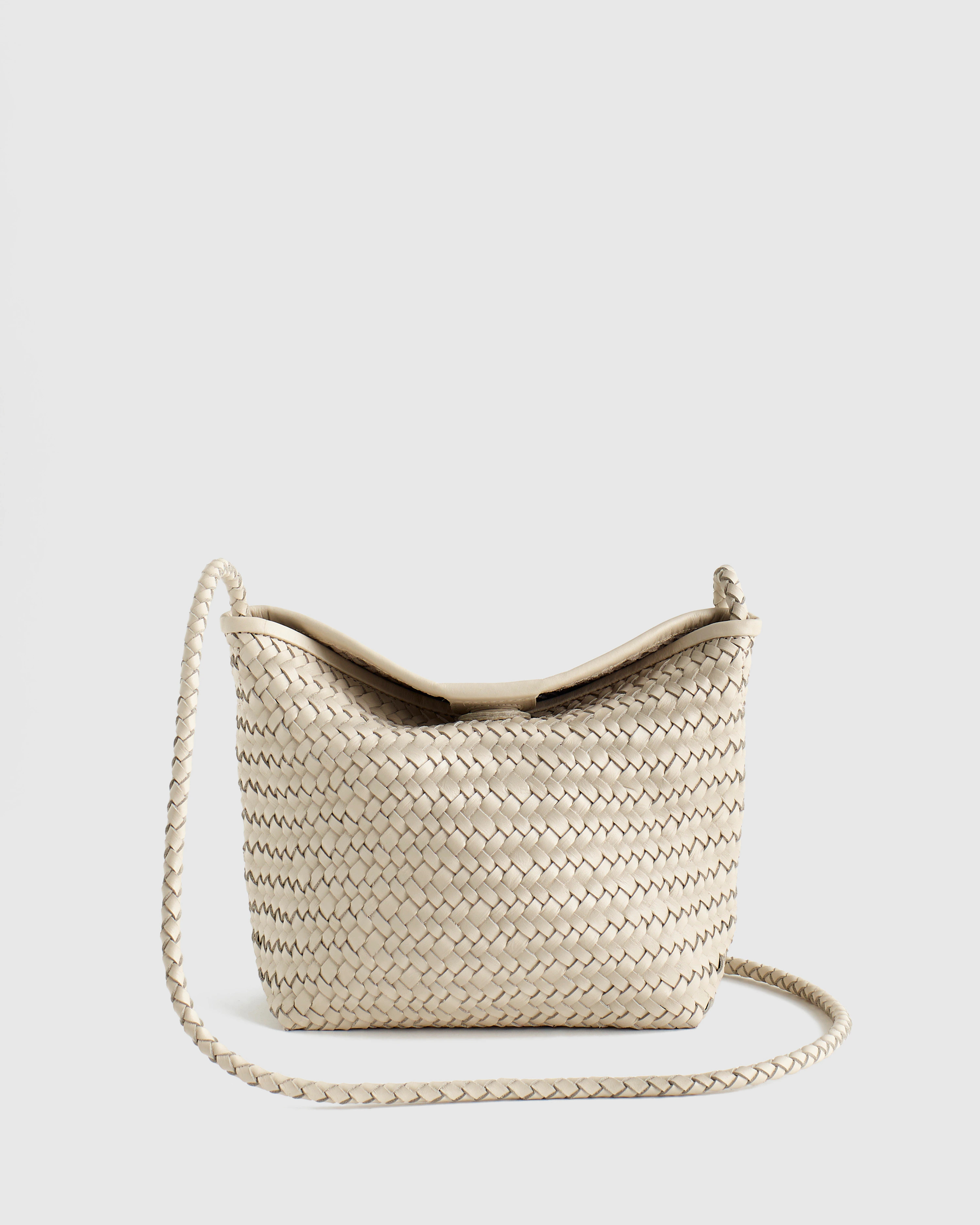 The Signature Woven Crossbody Bag | Madewell