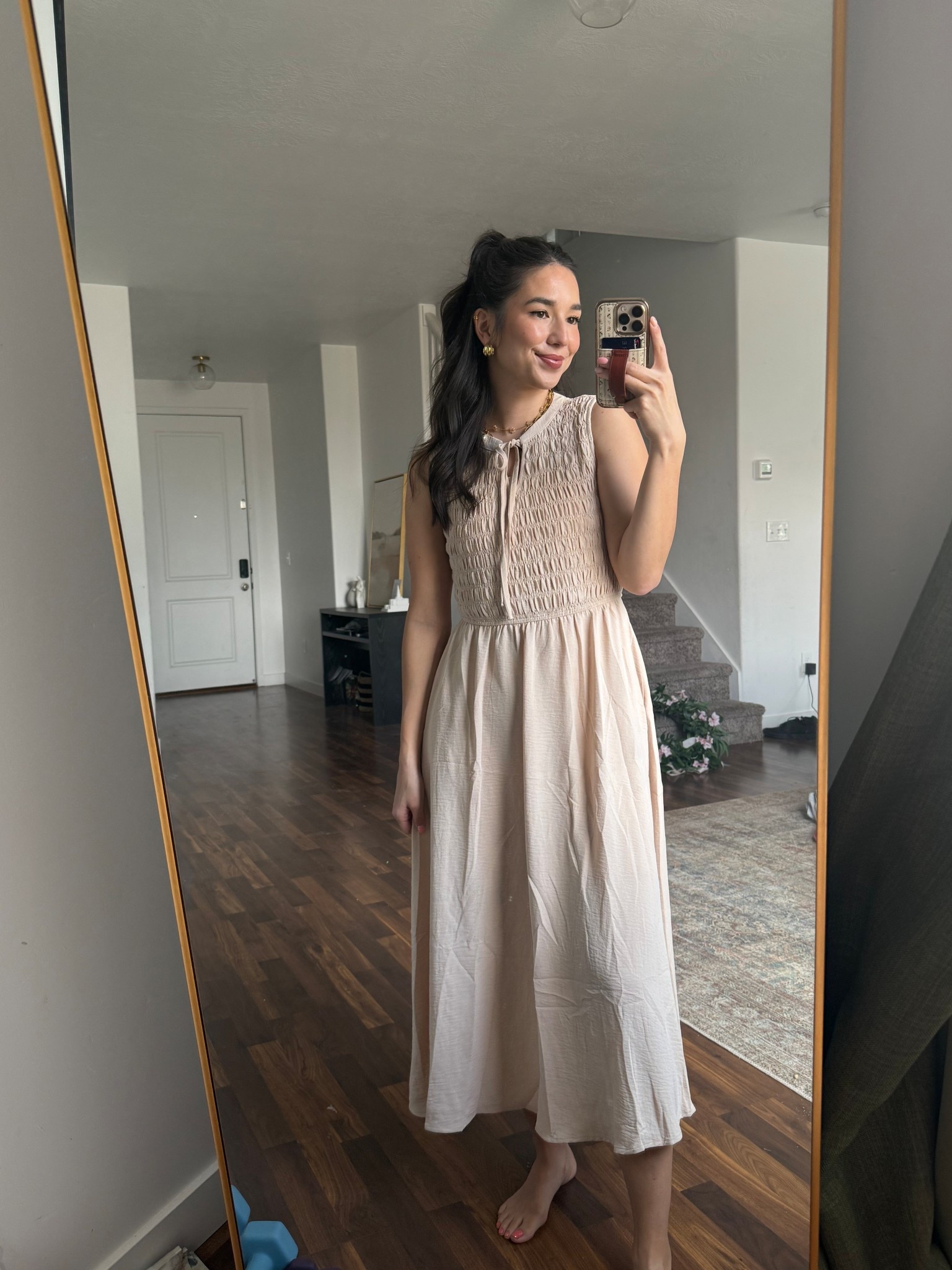 Pretty modest garment friendly spring dress 

#LTKSpringSale #LTKSaleAlert #LTKFindsUnder50