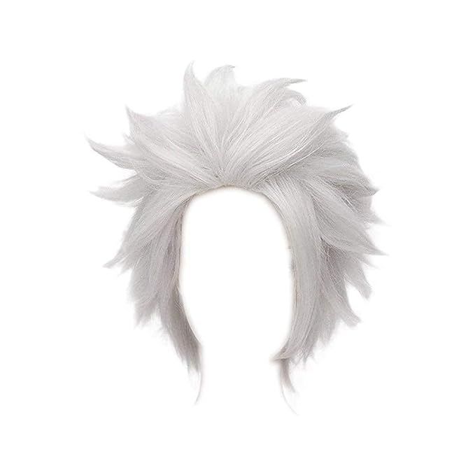 Amazon.com: TSNOMORE Ursula Wig for Women Short Layered Matte Grey Wig Halloween Costume Party An... | Amazon (US)