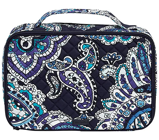 Vera Bradley Signature Iconic Large Blush & Brush Case | QVC