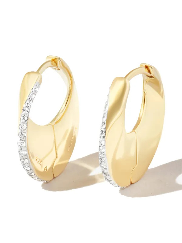 Siren hoop earrings | Farfetch Global