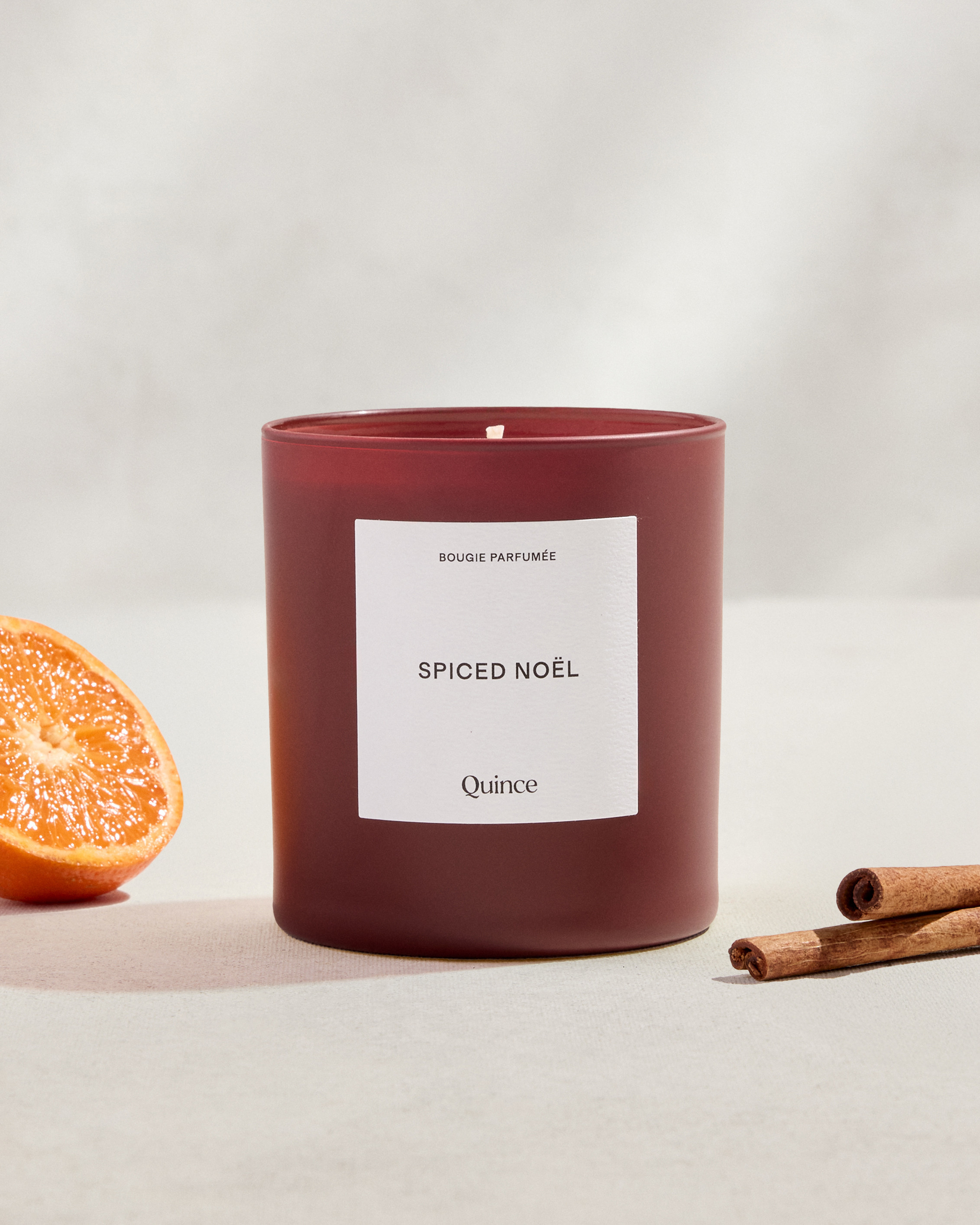 Quince | Spiced Noël Candle, Plant-Based Wax | Quince