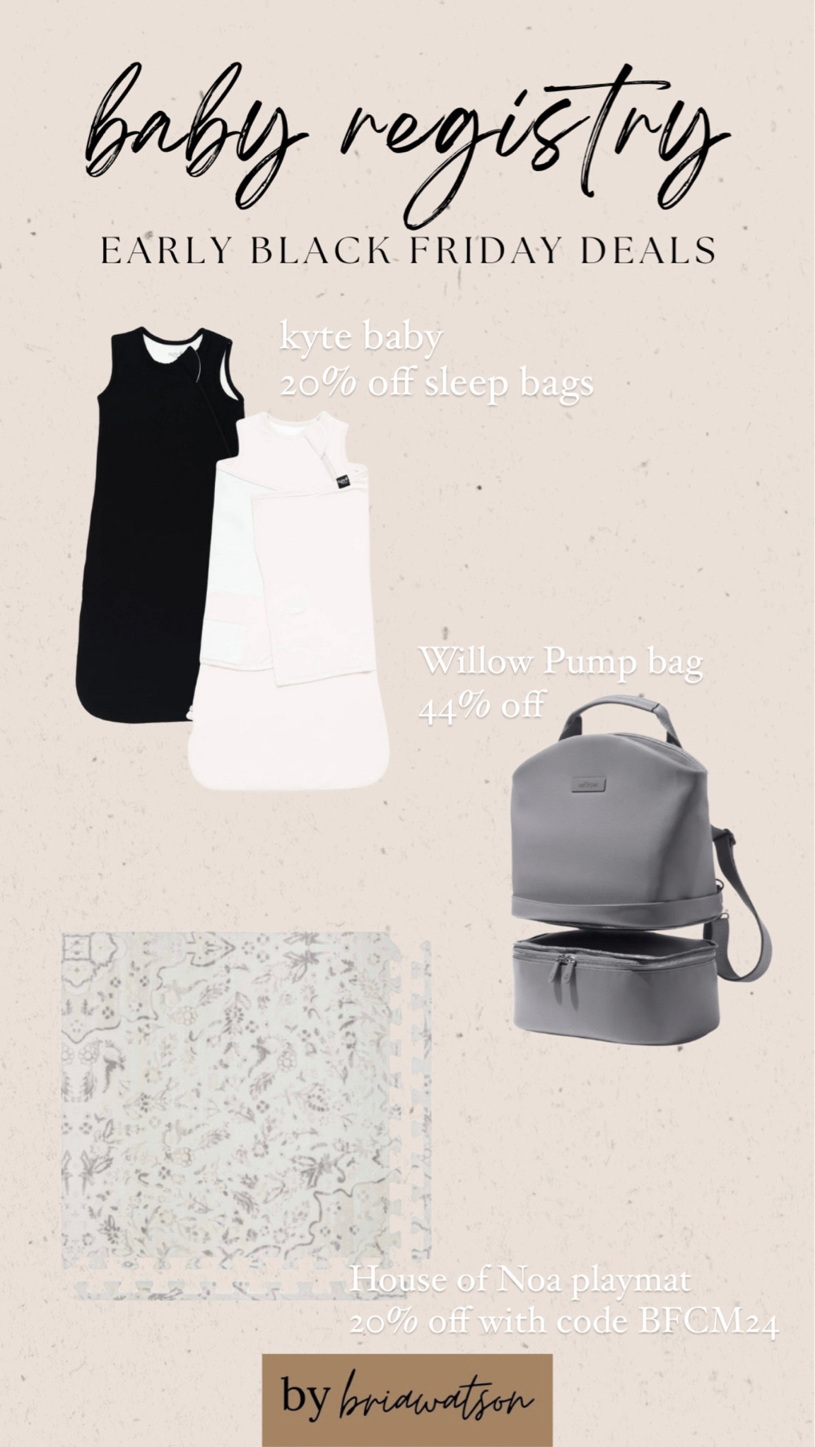 Some of my baby registry must haves on sale before Black Friday 

#LTKSaleAlert #LTKBaby #LTKGiftGuide