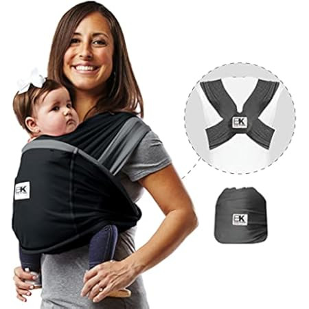 Baby K'tan Original Baby Wrap Carrier, Infant and Child Sling - Simple Pre-Wrapped Holder for Babywe | Amazon (US)