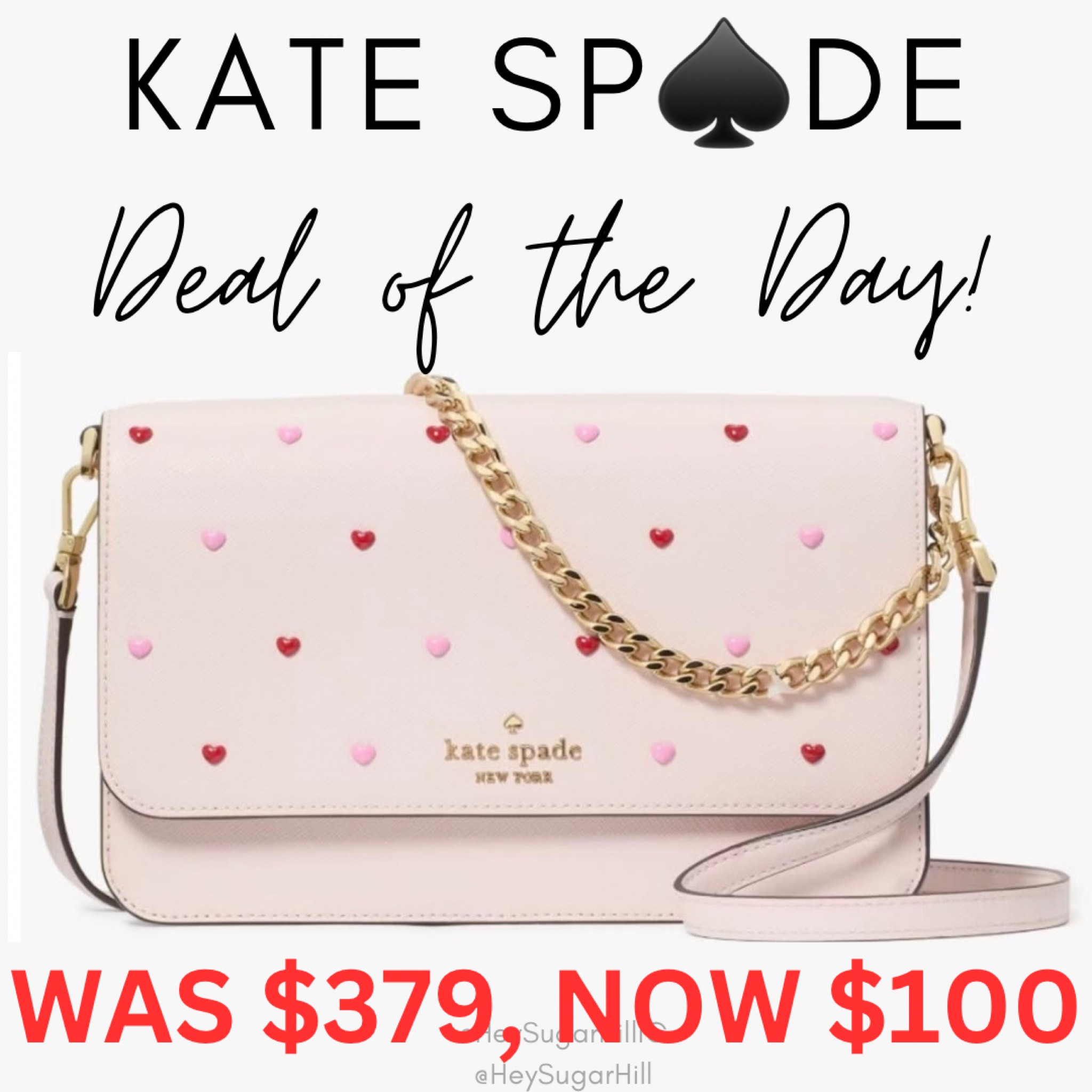 💕 LOVING these Heart Themed Bags and Accessories! The Madison Heart Studs Crossbody is dropping from $379 to $100! 😮 

#LTKSaleAlert #LTKFindsUnder100 #LTKItBag