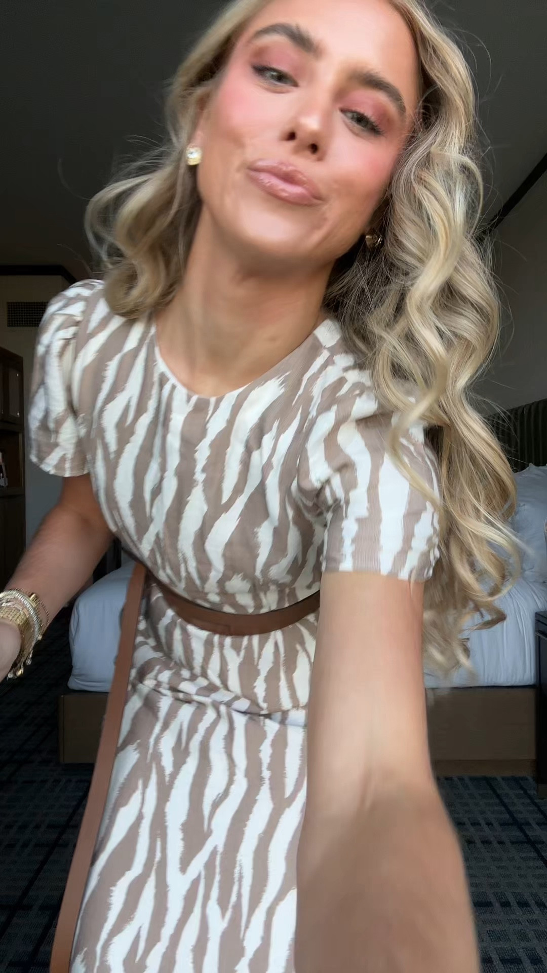A business casual style outfit my dress is size xs from @Shopbop and my belt is from Brochu Walker it’s a stunning wrap, leather belt that is a one size fits all I wore it the other day to over top of a scarf on a tight body con dress ￼

#LTKootd #LTKdayinmylife #LTKWorkwear