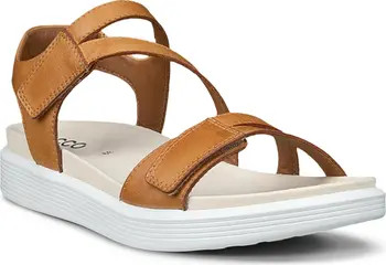 ECCO Soft Three Strap Sandal (Women) | Nordstrom | Nordstrom