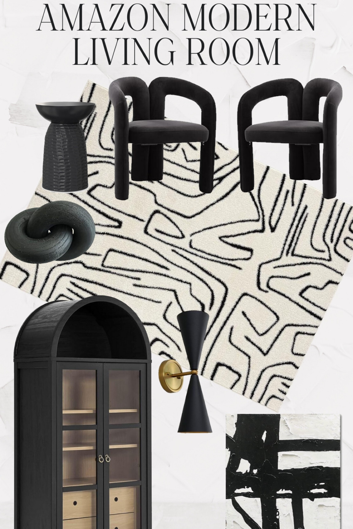 Amazon modern living room, high contrast and black-and-white options for a more minimal contemporary feel for your living room refresh!


#LTKSeasonal #LTKHome #LTKFindsUnder100