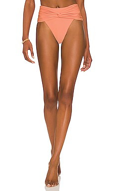 Tularosa Lucci High Waist Bottom in Coral from Revolve.com | Revolve Clothing (Global)