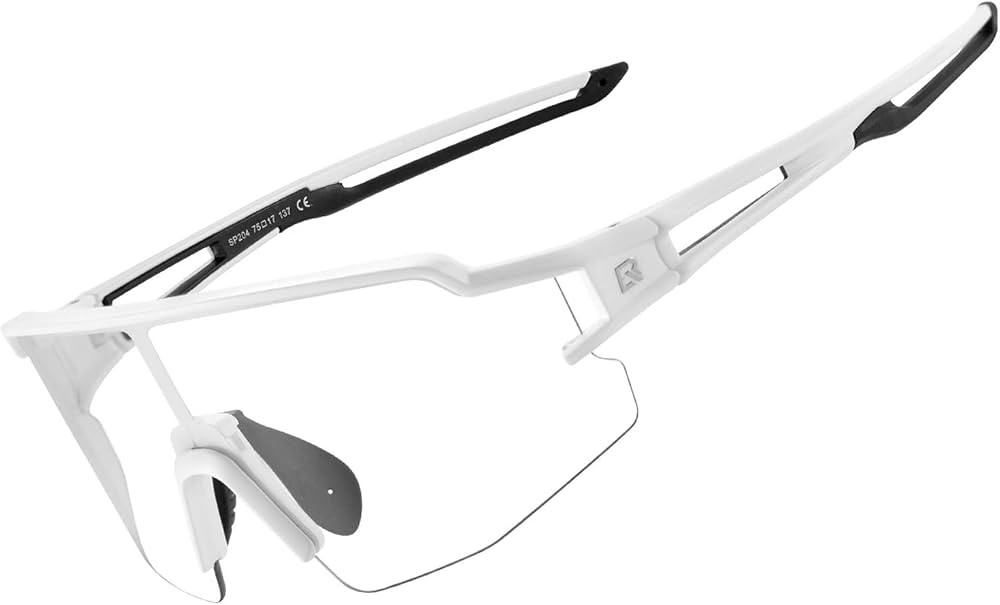 ROCKBROS Photochromic Sports Sunglasses Professional Anti Fog - UV400 Goggles with Myopia Frame f... | Amazon (US)