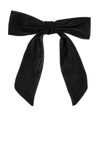 Lovers and Friends Amelie Bow Hair Clip in Black from Revolve.com | Revolve Clothing (Global)