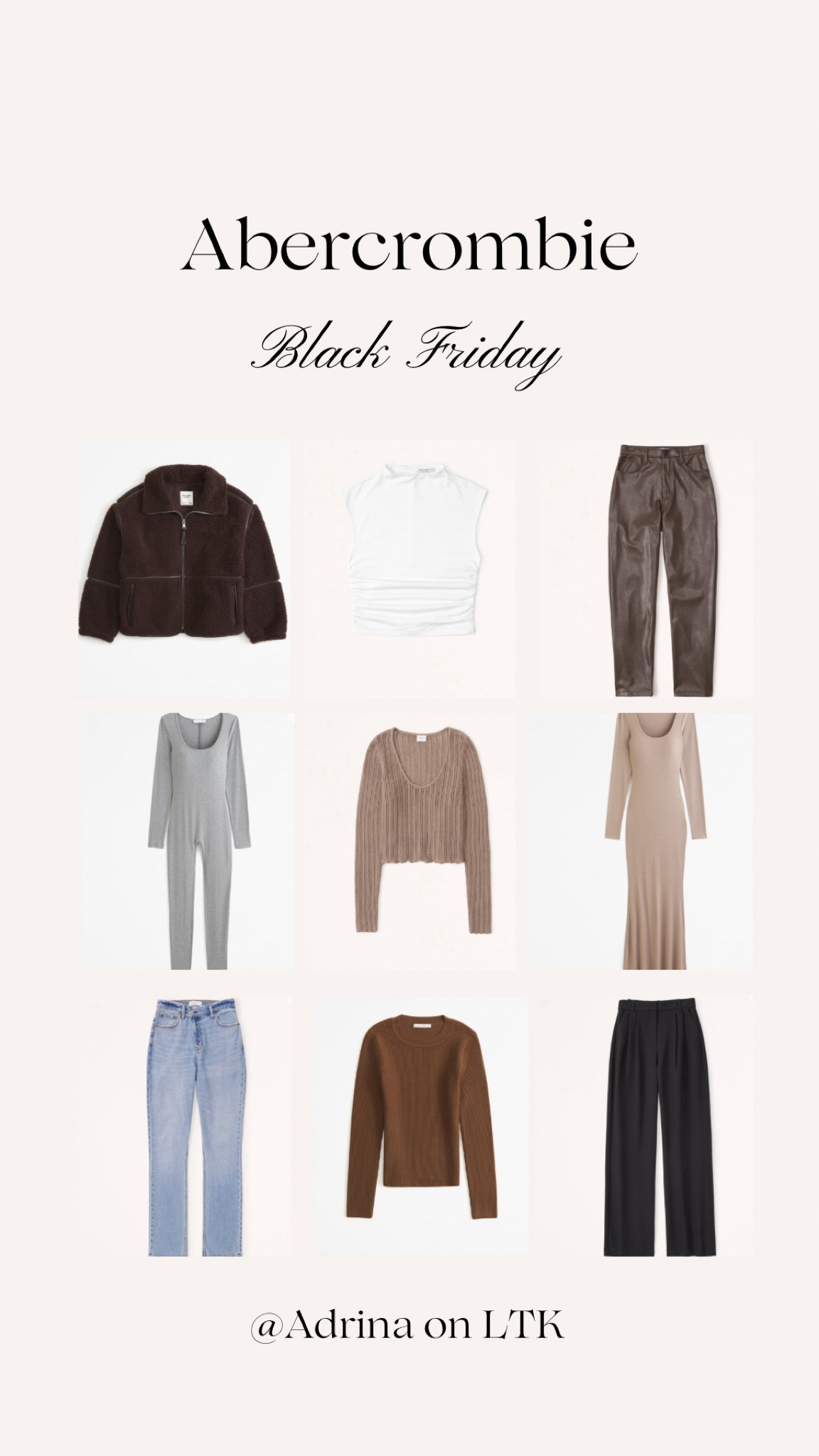 Abercrombie Black Friday is still going on! 25% off everything! I highly recommend curve love items if you’re a curvy girl. 

Women’s Clothing | Denim | Sweaters

#LTKfindsunder100 #LTKstyletip #LTKCyberWeek