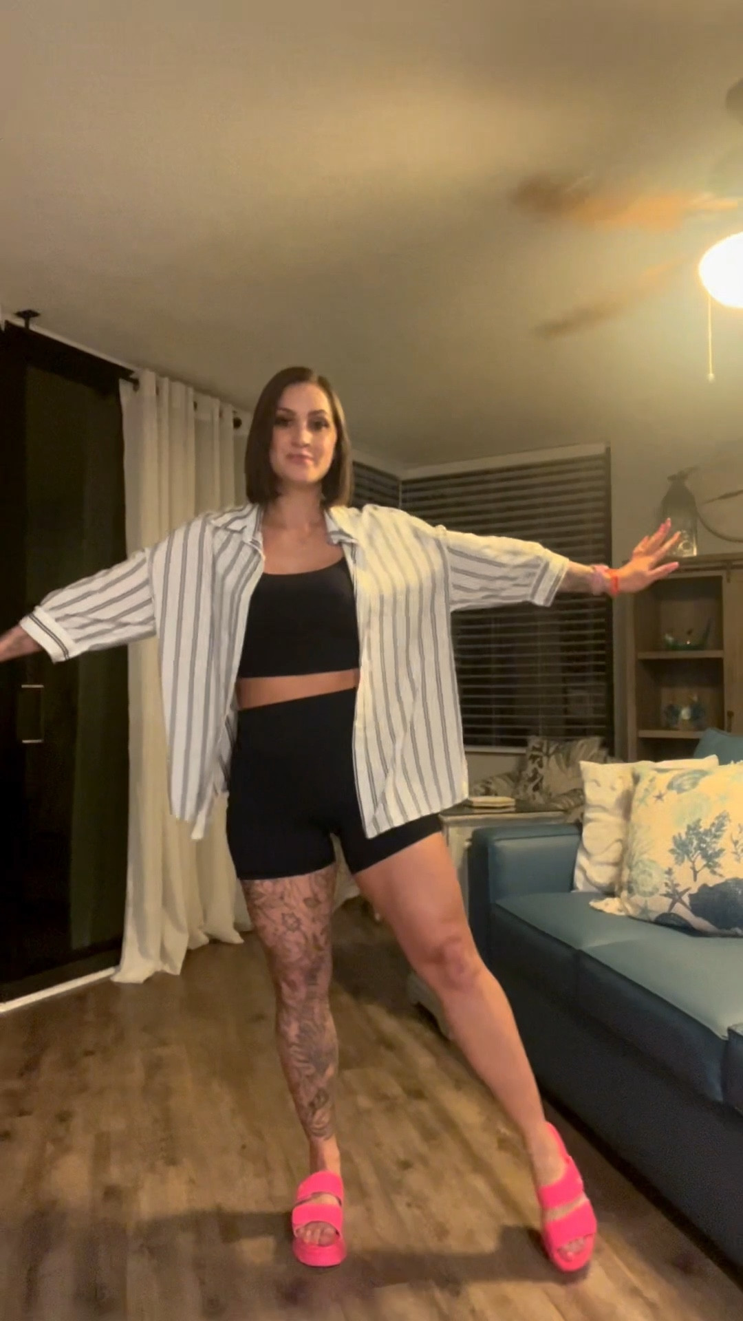 Travel ootd ft the shoe of the summer 😍😍😍. I’m wearing a medium in the set and shoes run tts. So I’ll link the set that came with this shirt but I wore I different top a bottoms. I’ll link both 🫣  

#LTKTravel #LTKootd #LTKSeasonal