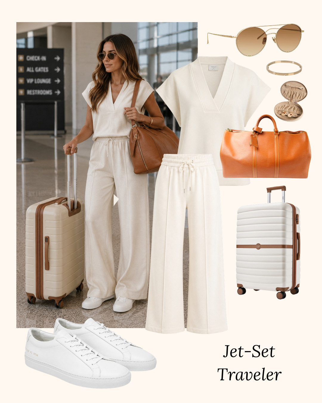 Jet-Set Traveler

✈️ Airport style, but make it luxury. Comfortable separates, clean sneakers, and elevated travel essentials that take you from check-in to resort arrival effortlessly. 

 #LTKvlog #LTKSeasonal #LTKTravel