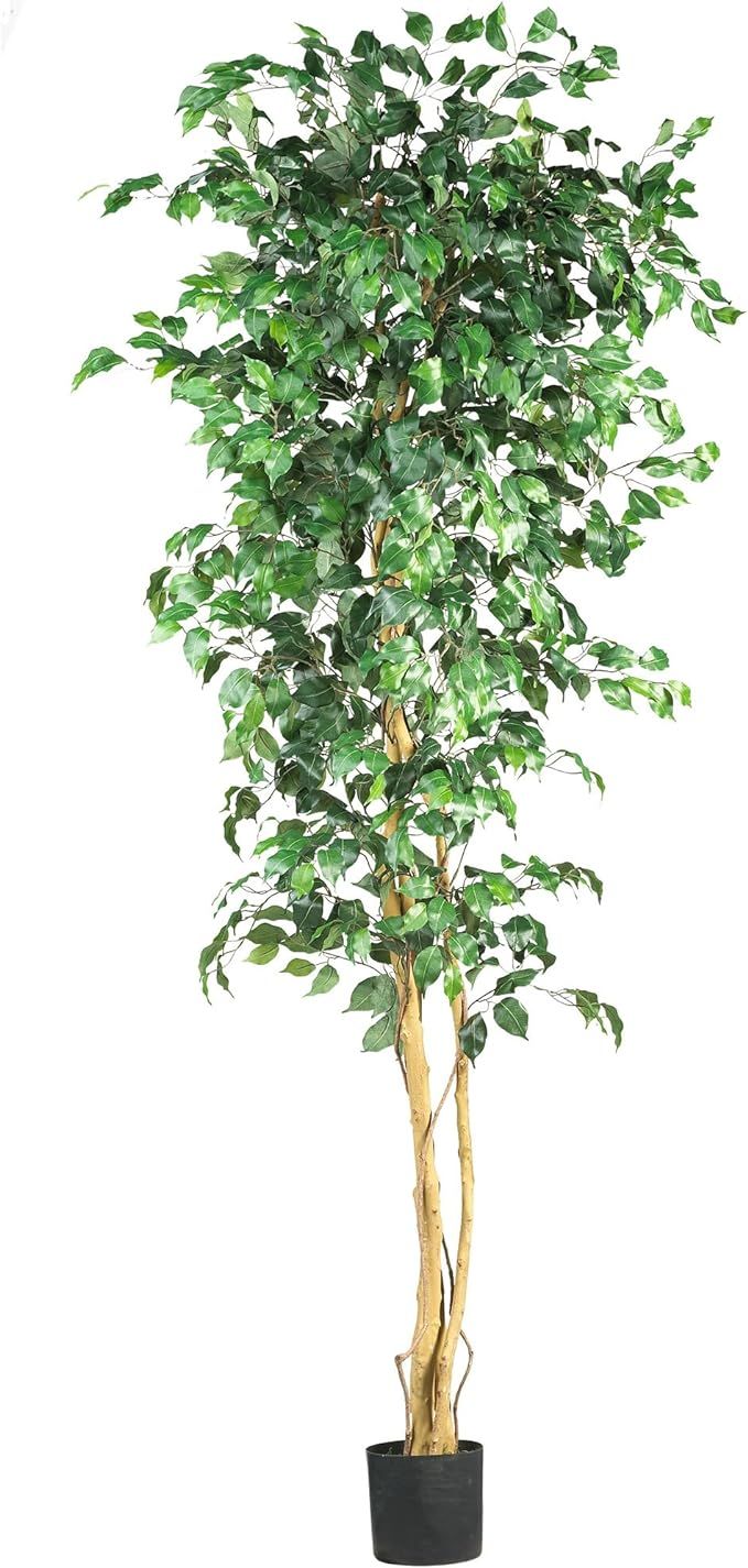 Nearly Natural Artificial Trees, 84in, Green | Amazon (US)