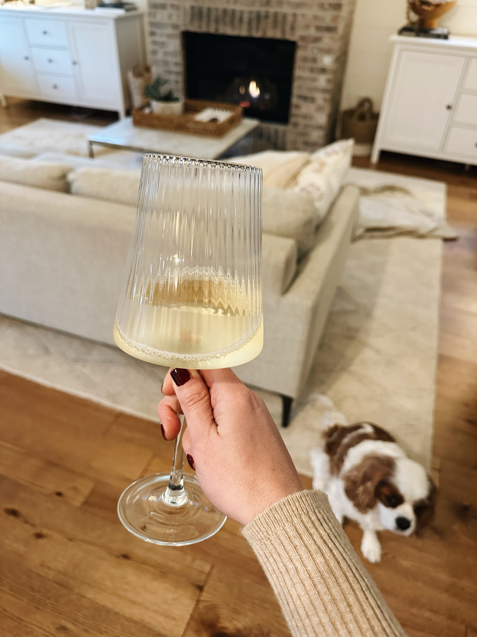 Ribbed wine glass, linked similar 

#LTKSeasonal #LTKHoliday #LTKGiftGuide