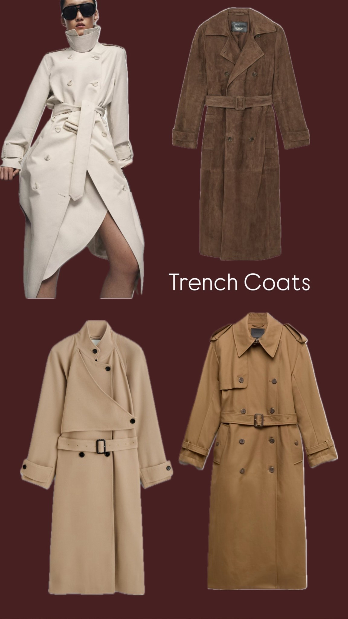 Trench coat season .. the perfect transitional piece to take us from winter to spring 

#LTKFashionMonth #LTKspring